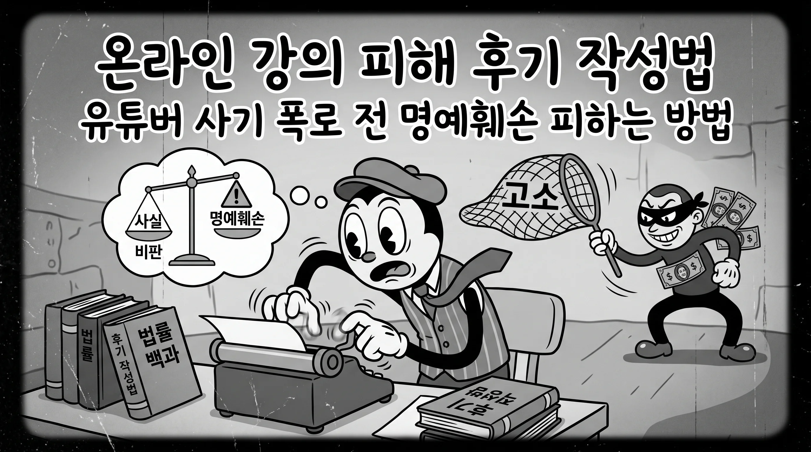피해 후기 작성 시 명예훼손 피하는 법